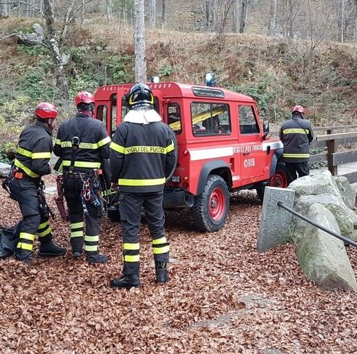 Bloccata sul Bocchetto Sessera, recuperata donna con il suo cane