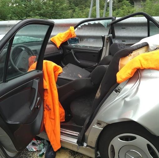 Notizie dal Piemonte. Grave incidente a Villarboit, due persone imprigionate tra le lamiere