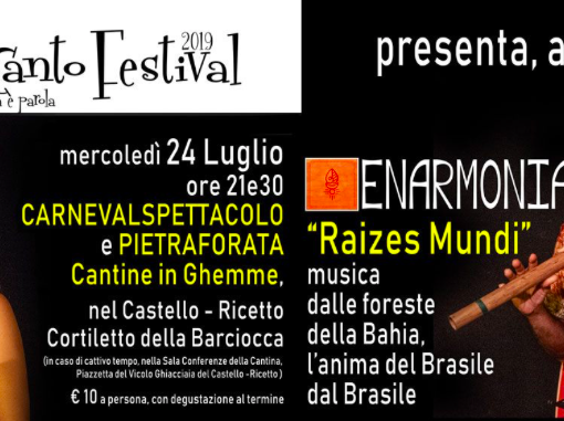 Ghemme: questa sera Enarmonia in concerto - Divinincanto 2019