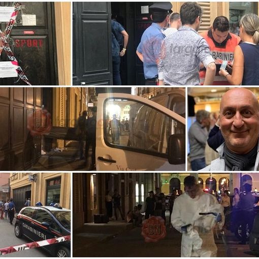 Notizie dal Piemonte. E' dell'assassino l'ultima telefonata ricevuta da Deangelis, ammazzato nel suo negozio in pieno centro a Cuneo
