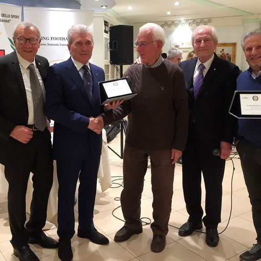 Calcio camminato: riconoscimento dei Veterani dello Sport per Confartigianato Imprese Piemonte Orientale