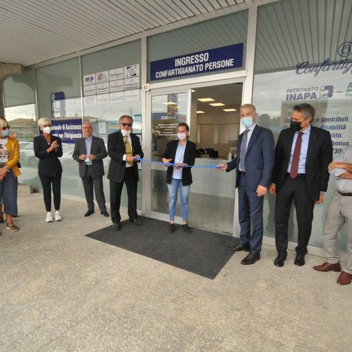 Confartigianato ha inaugurato la sede di Borgomanero