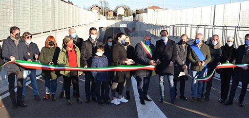 Inaugurato il nuovo sottopasso di Borgomanero