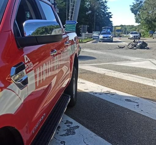 Incidente tra un Suv e una moto all’uscita dell’Autostrada di Paruzzaro