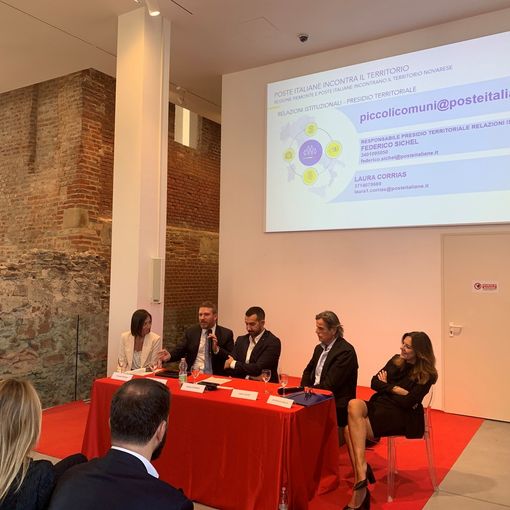 Regione Piemonte e poste italiane incontrano il territorio novarese