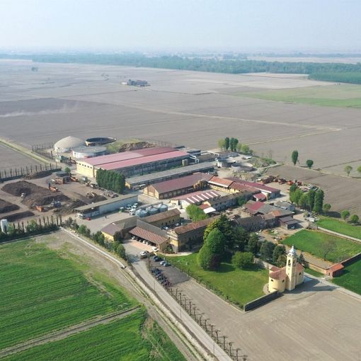 Un impianto di biometano all'azienda Koster di San Nazzaro Sesia