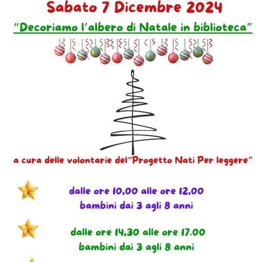 “Decoriamo l’albero di Natale” arriva a Trecate