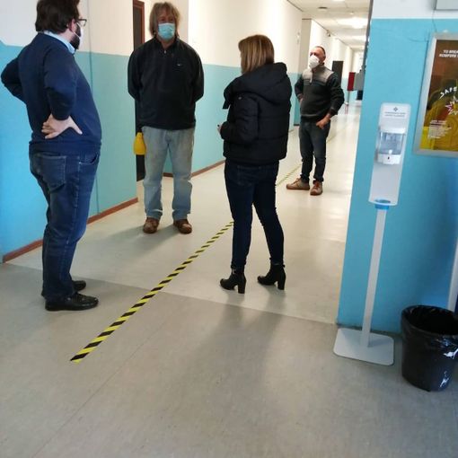 Continuano i lavori di adeguamento al Liceo Fermi di Arona