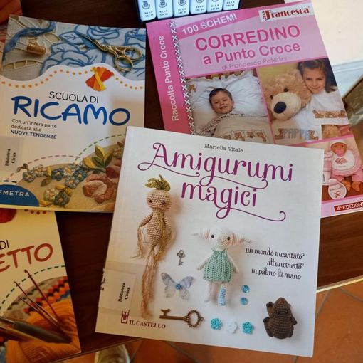 Nuovi libri alla biblioteca civica di Trecate dedicati al ricamo e al cucito