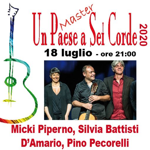 Sabato 18 Luglio a Baveno per la rassegna ‘un paese a 6 corde’ Miki Piperno e la sua Orchestra Immaginaria