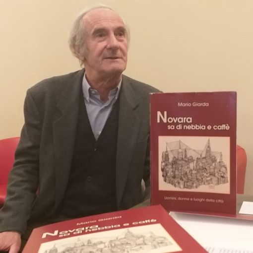 Martedì 21 gennaio la presentazione del libro &quot;Novara sa di nebbia e caffè&quot; di Mario Giarda