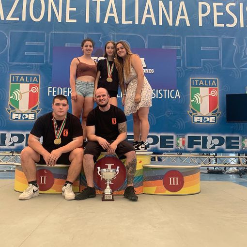 Mirco Brandi campione per la seconda volta consecutiva agli Italiani di pesistica