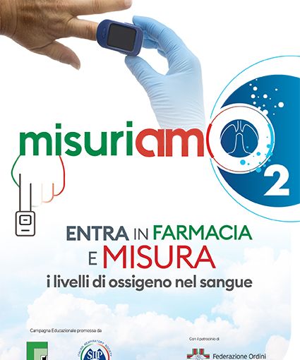 Con ‘MisuriAMO’ i pazienti asmatici o Bpco possono ritirare gratuitamente un ossimetro in farmacia