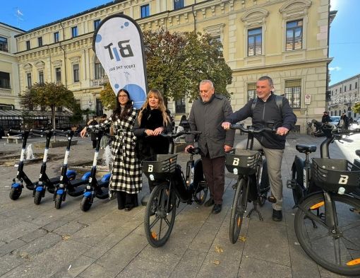 Alla società Bit Mobility l'affidamento del servizio di sharing di monopattini e biciclette