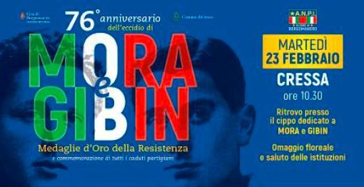 Sarà strettamente istituzionale il ricordo a Mora e Gibin