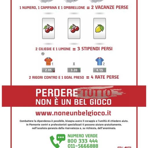 Scommesse pericolose: sensibilizzazione e prevenzione