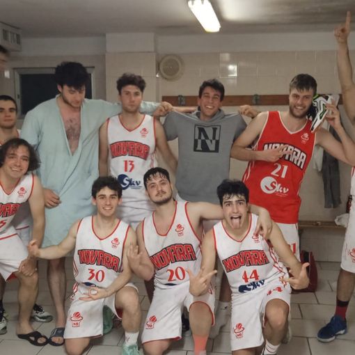 Novara Basket UISP vince contro Castelletto Ticino: 1 a 1 nella serie