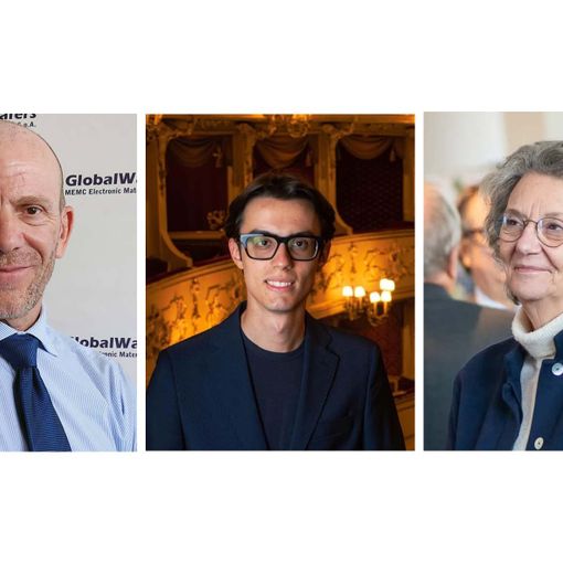 Nella foto da sinistra: Margherita Zanetta, Riccardo Bisatti e Marco Sciamanna