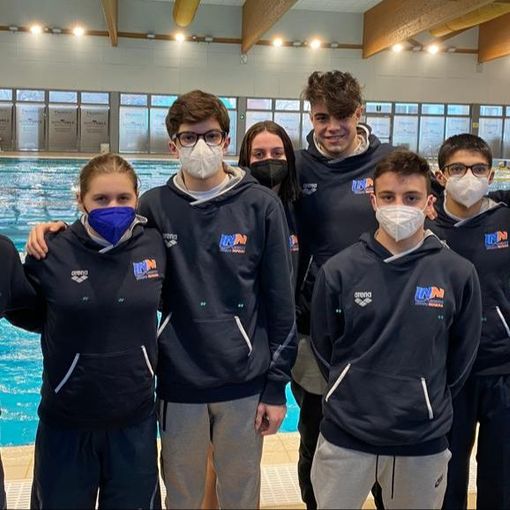 4 medaglie alla Coppa Parigi per la Libertas Nuoto
