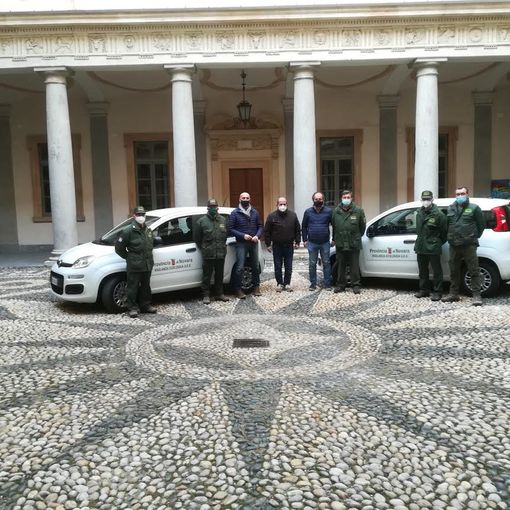 Due nuove auto messe a disposizione alle Guardie Ecologiche Volontarie della provincia di Novara