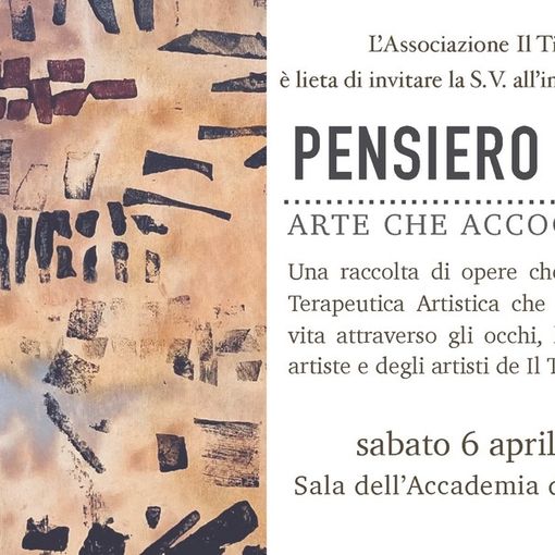 Inaugurazione mostra 'Pensiero e istinto: Arte che accoglie e si dona' a Novara
