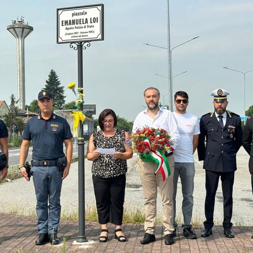 Trecate ha ricordato in piazzale Emanuela Loi il magistrato Paolo Borsellino e gli agenti della sua scorta