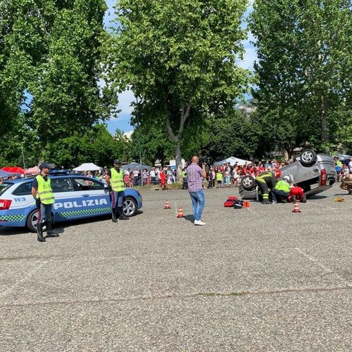La questura ha partecipato alla giornata dedicata alle emergenze