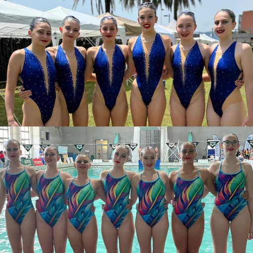 Sincronizzato: le “ragazze” della Libertas migliorano i personali agli italiani di Savona