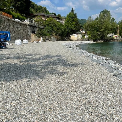 Proseguono i cantieri nella parte nord di Arona