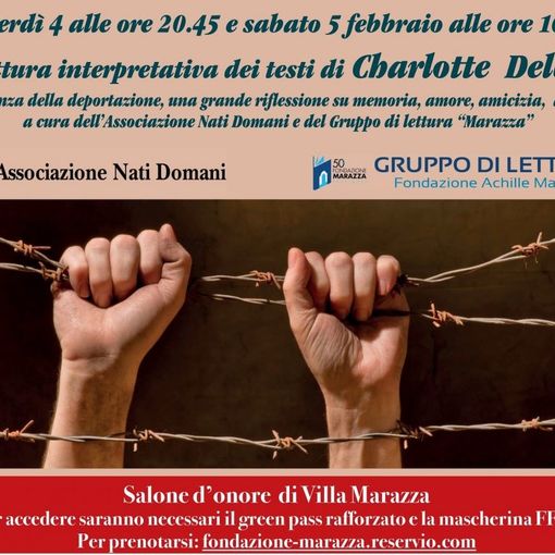 A Villa Marazza la lettura interpretativa degli scritti di Charlotte Delbo