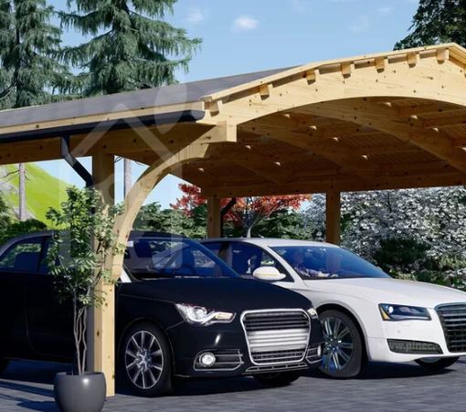 Dimmi che giardino hai e ti dirò che tettoia per auto usare