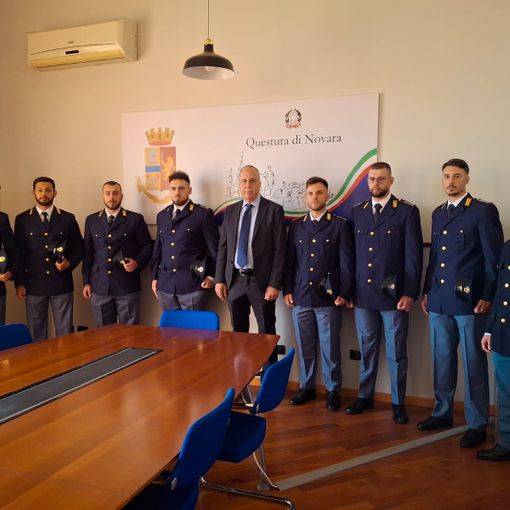 Novara accoglie dieci nuovi agenti in tirocinio