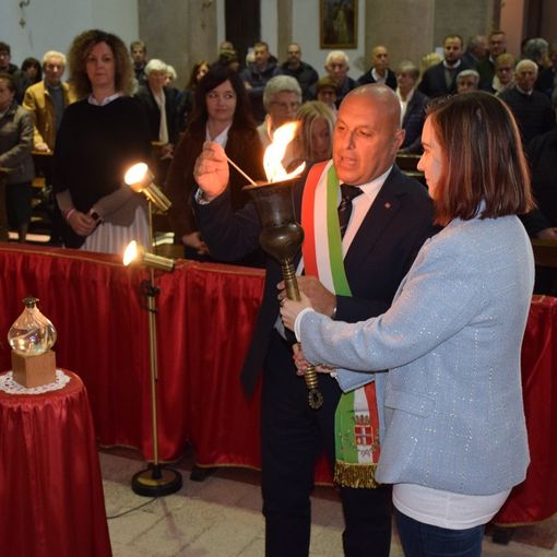 Festa Patronale a Vergano: accensione della lampada a San Francesco d'Assisi