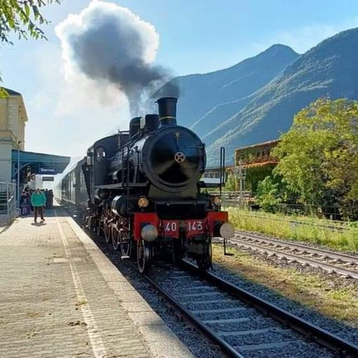 Ripartono i viaggi dei treni storici della ferrovia della Valsesia