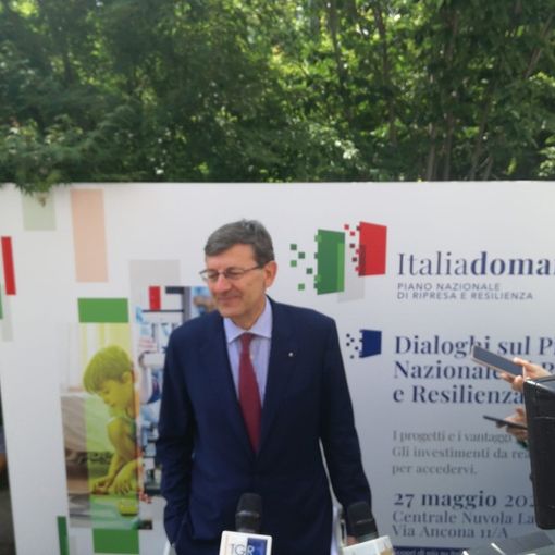 Sei miliardi dal Pnrr sul Piemonte, Colao: &quot;Stiamo correndo come dei matti, siamo nei tempi&quot; VIDEO