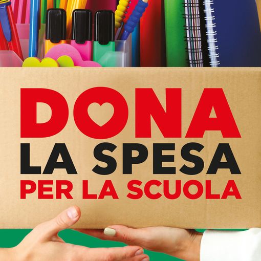 Giornata di raccolta di materiali di cancelleria per le famiglie in difficoltà