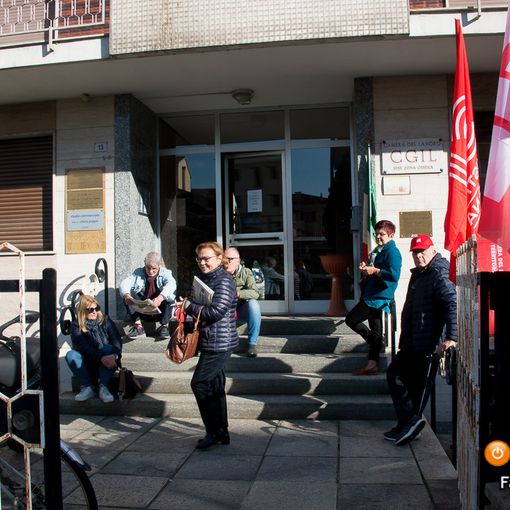 Assalto alla Cgil di Roma, tante presenze ai presidi alle Camere del Lavoro di tutta la provincia