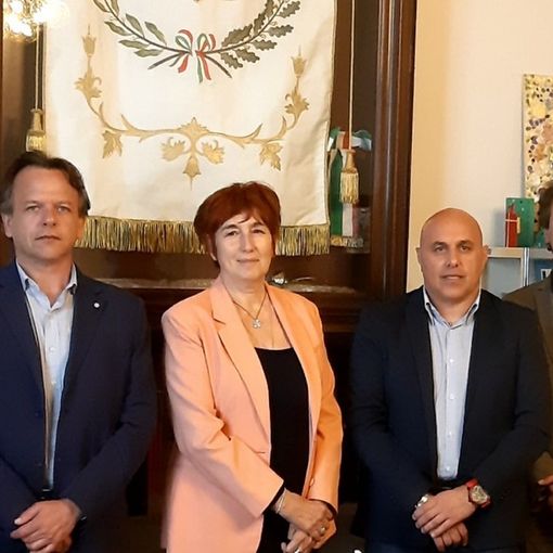 Il nuovo questore Cordella incontra il sindaco di Borgomanero