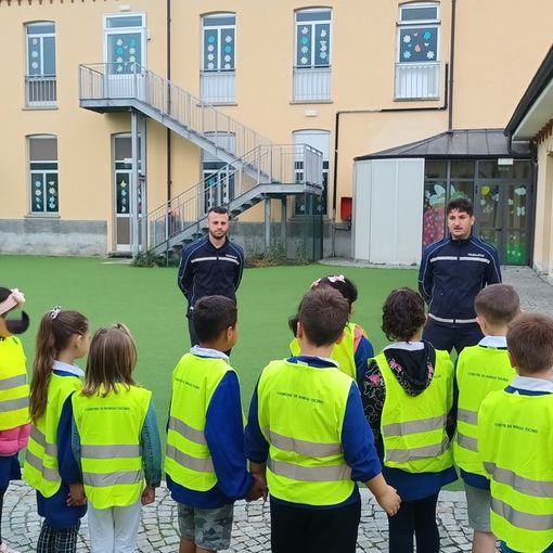 Conclusione del progetto scolastico di educazione stradale a Borgo Ticino