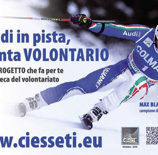 Cst, Max Blardone testimonial della campagna sul volontariato