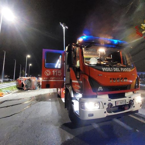 Incidente stradale a Trecate, un ferito grave