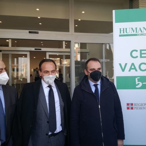 Cirio: &quot;Già vaccinati in tutta la Regione un terzo dei bambini della fascia 5-11 anni&quot;
