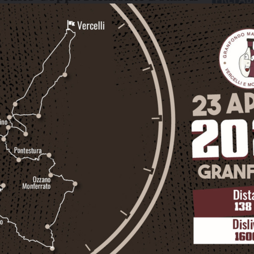 Circuito Coppa Piemonte Drali: il 23 aprile la Granfondo “Mangia e Bevi”