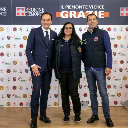 Cerimonia “Il Piemonte vi dice grazie”: premiati anche i volontari del Vco  e del novarese FOTO
