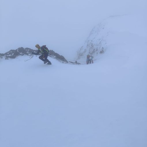 Alpinisti bloccati a oltre 4mila metri sul Rosa salvati dal Soccorso Alpino