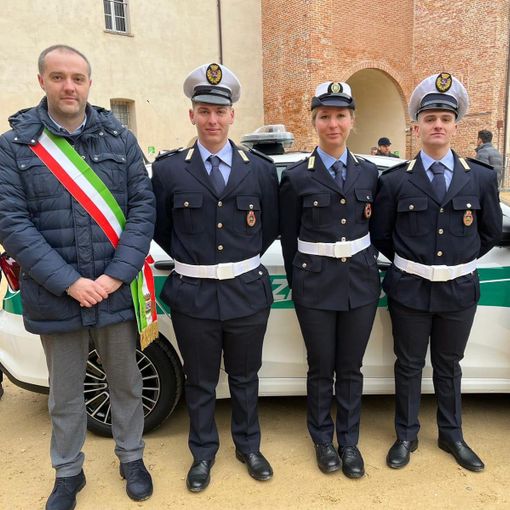 Tre agenti del comando di Polizia Locale trecatese hanno concluso  il novantunesimo corso regionale di formazione  