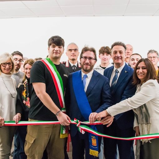 Istituto Fermi, completata la ristrutturazione dell'aula magna e della biblioteca FOTO
