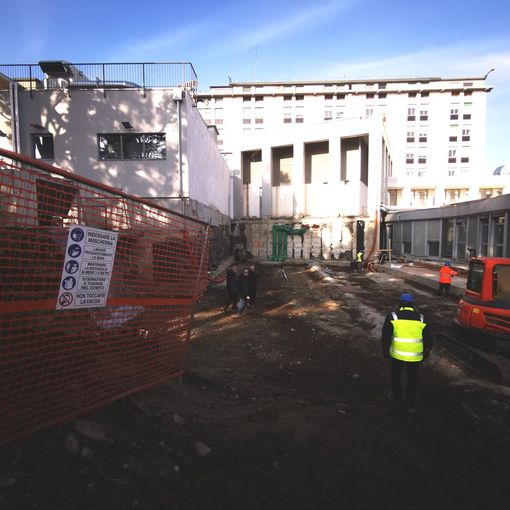 Proseguono i lavori di ampliamento dell’Ospedale Santissima Trinità di Borgomanero