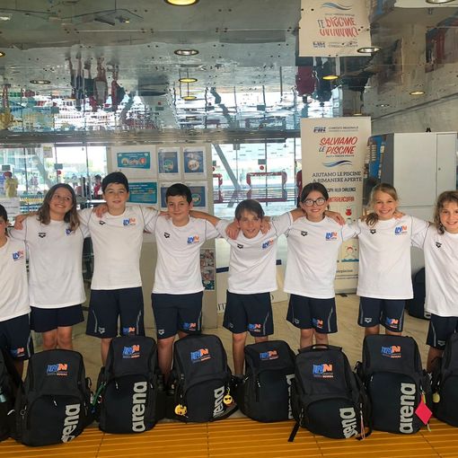 Tre bronzi per gli esordienti b della Libertas Nuoto Novara al campionato regionale