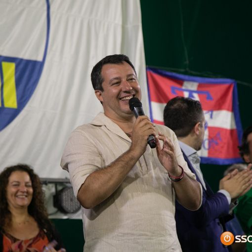 Due ministri in visita a Lesa: Salvini inaugura la base della guardia costiera, Pichetto Fratin per incontri sull'ambiente